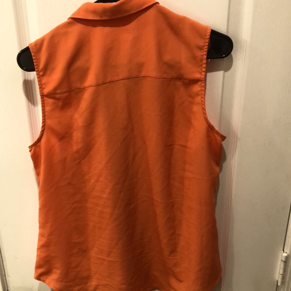 Calvin Klein sleeveless blouse size large - Picture 3 of 3